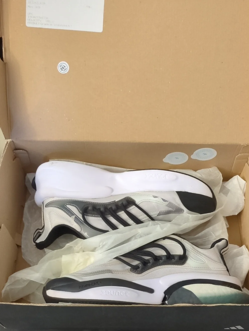 Authentic Adidas Alpha boost V1 Unisex Athletic Sneakers Size 7 NOW ONLY $55